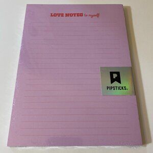 Pipsticks Love Notes To Myself Notepad
